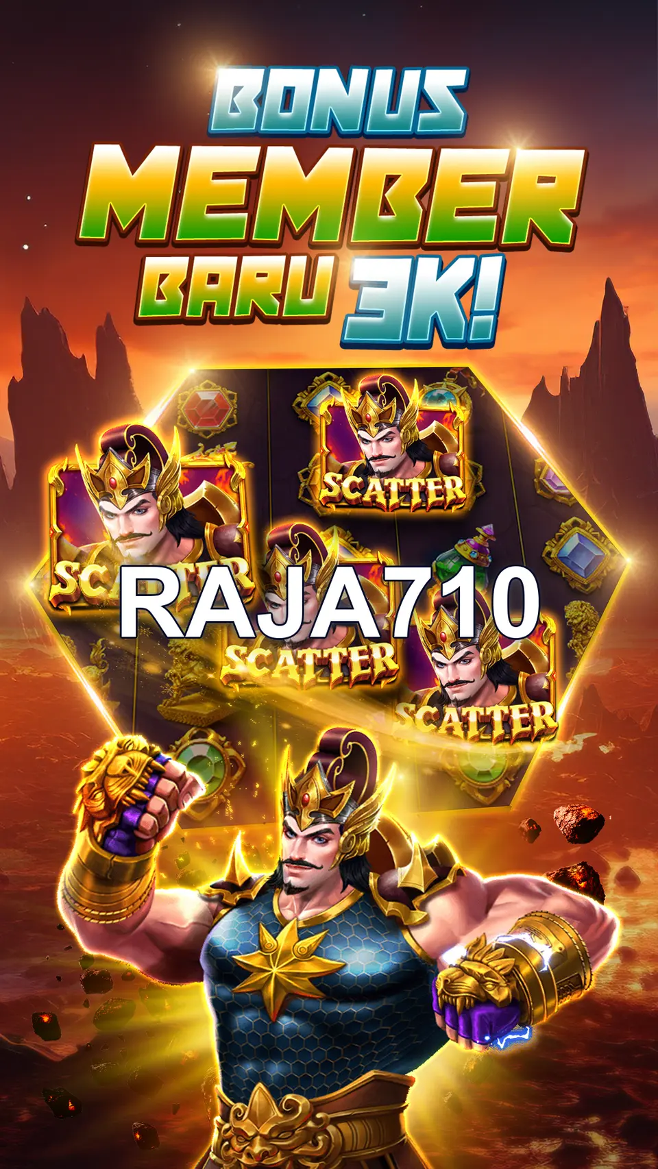RAJA710 Masuk